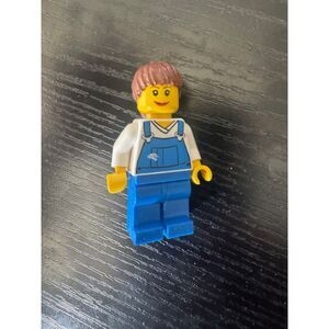 Lego farmer girl minifigure